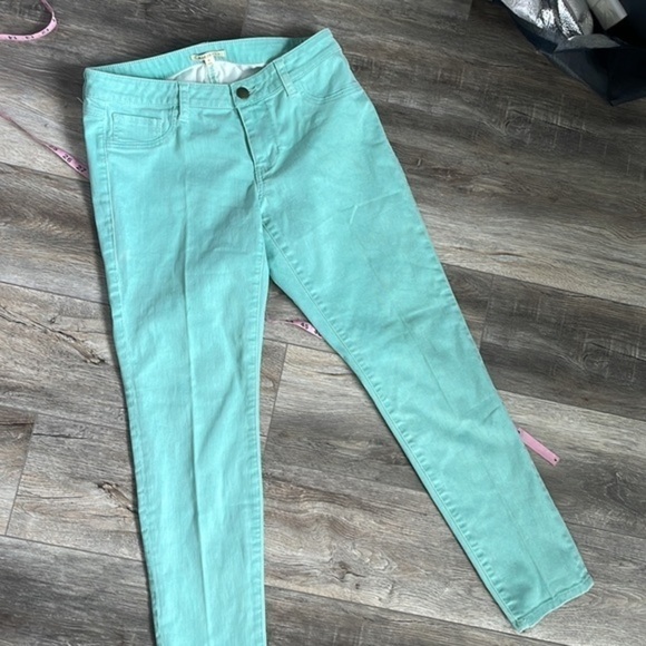 CAbi jeans size 8 aqua colored spring inspired - Picture 2 of 9